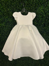 Nan & Jan Satin Circle Skirt Dress - 3081