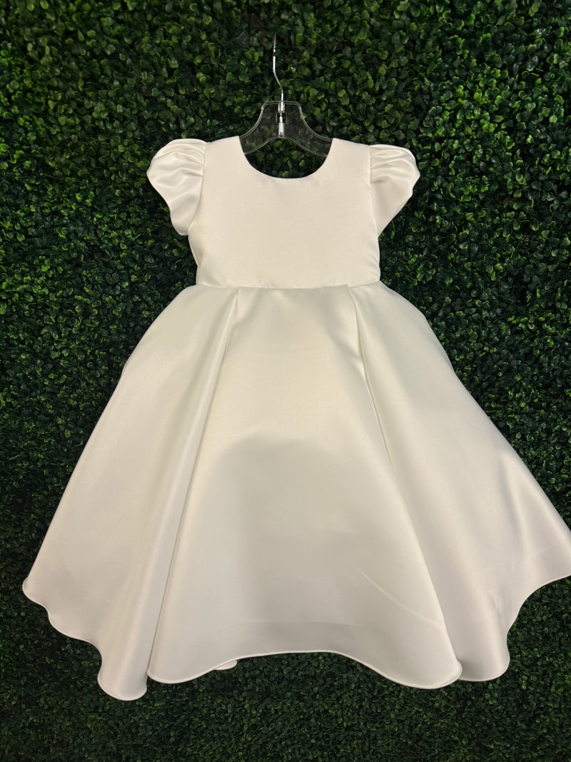 Nan & Jan Satin Circle Skirt Dress - 3081