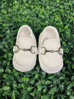 Michelina Bimbi Boys' Satin Loafer Christening Shoes 3759