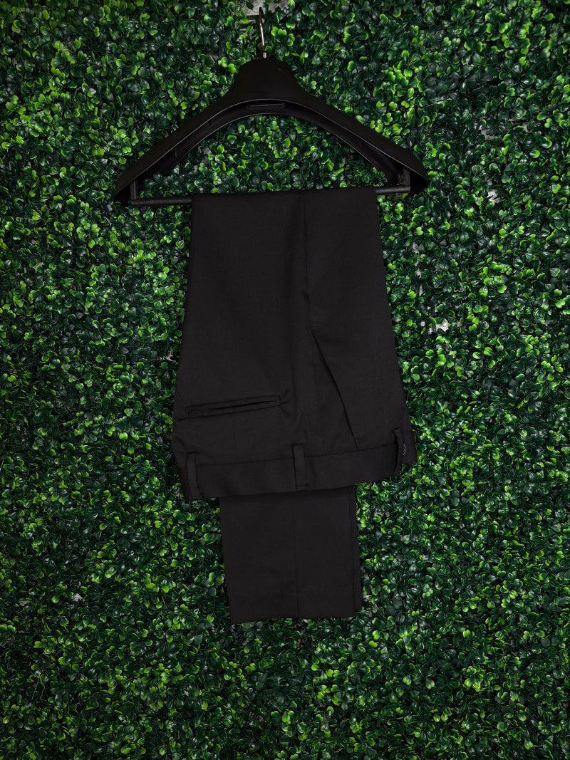Leo & Zachary Boys' Black Suit Set
