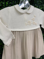 Mayoral Girls’ Pleated Knit Dress - 2804