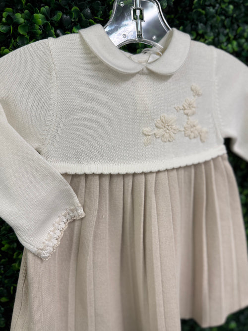 Mayoral Girls’ Pleated Knit Dress - 2804