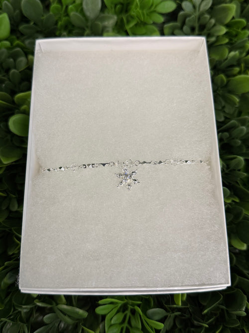 Anja’s Dream Keepsake Silver and Crystal Flower Girl Bracelet