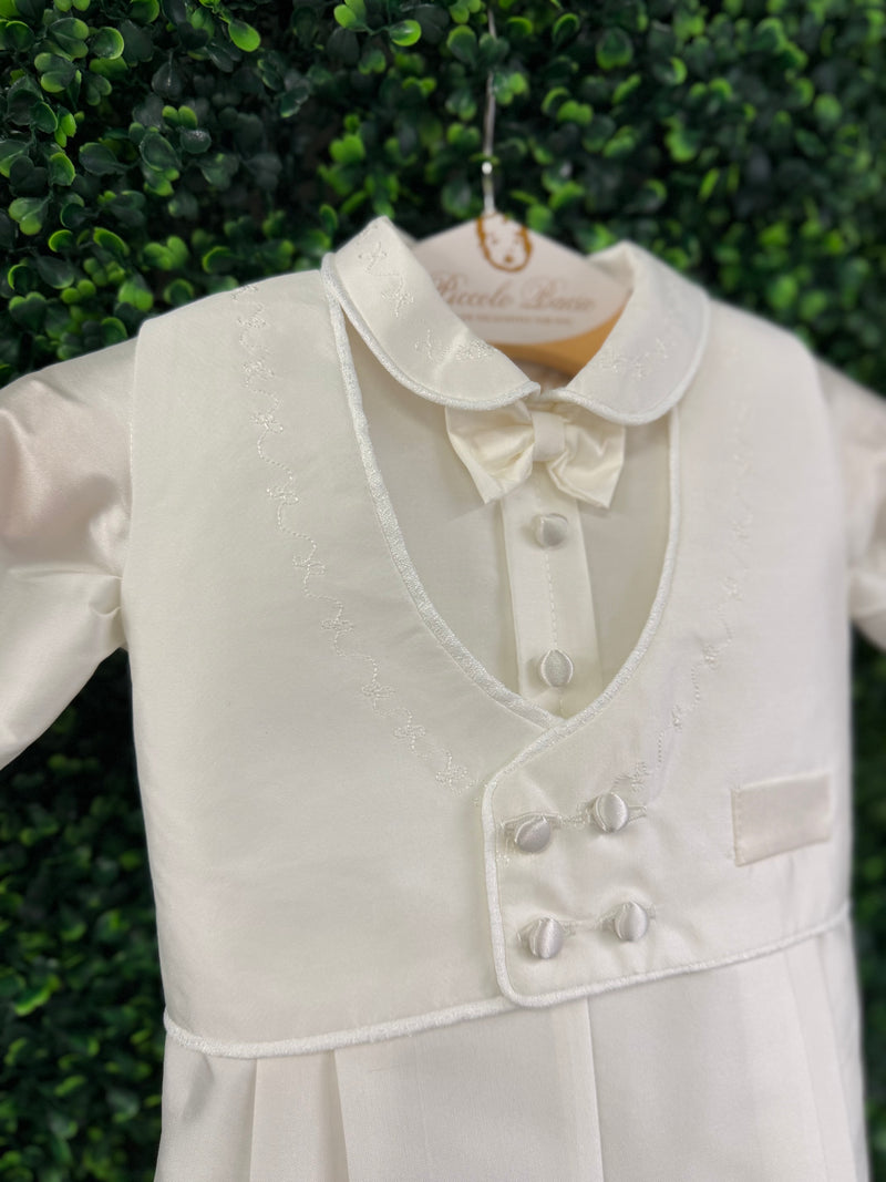 Piccolo Bacio Boys’ Baptism Outfit Willie