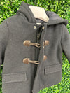Mayoral Boys’ Navy Peacoat with Brown Toggle Button 2425