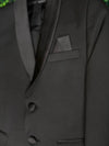 Leo & Zachary Boys' Black Tuxedo