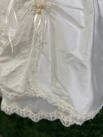Piccolo Bacio Girls' Silk Embroidered Baptism Dress Virginia