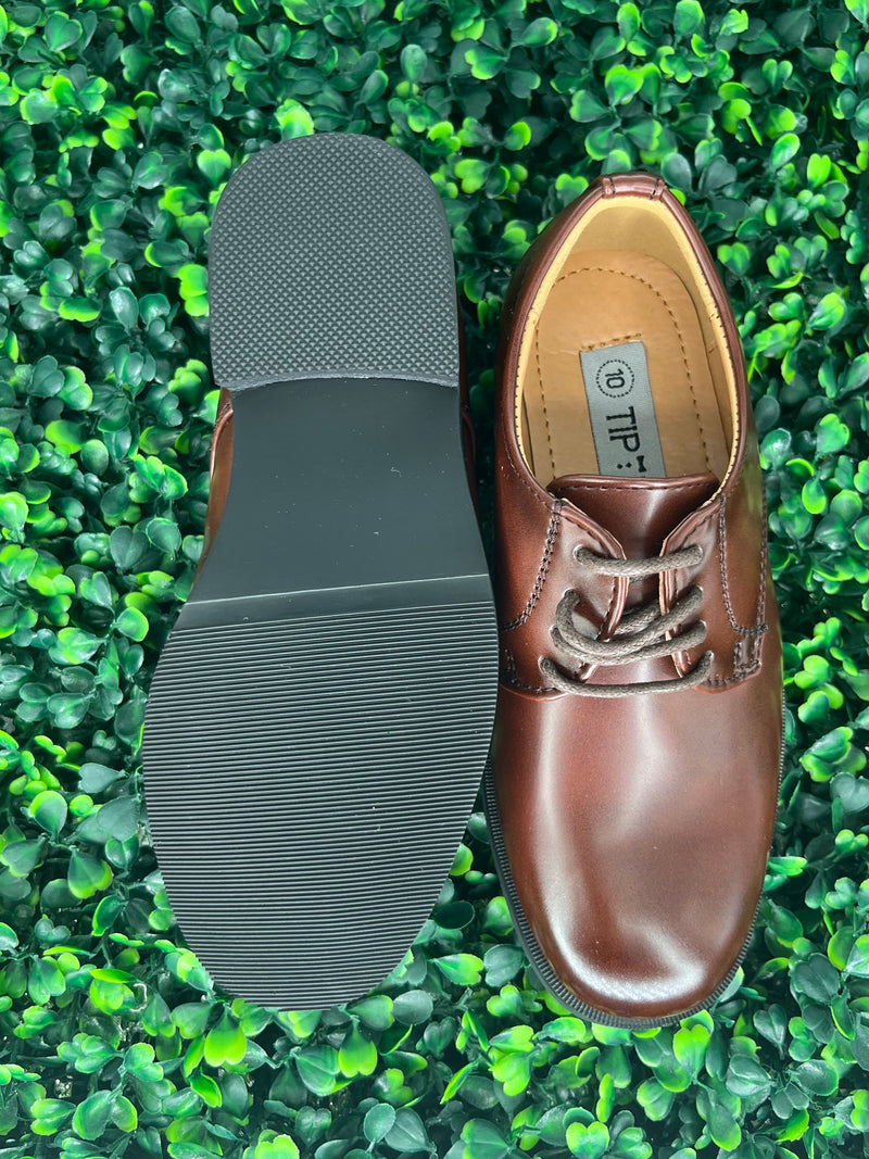 Boys Brown Dress Shoes 8 Toddler / Brown Boys Brown Dress Shoes 8 Toddler / Brown