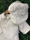 Piccolo Bacio Boys' Shantung Outfit with Jacquard Vest Mark