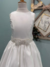 Nan & Jan Dutch Satin A-line Communion Gown - Julia