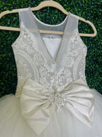 Christie Helene Custom Made  Lace Bodice Gown Alice