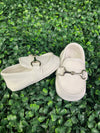 Michelina Bimbi Boys' Satin Loafer Christening Shoes 3759