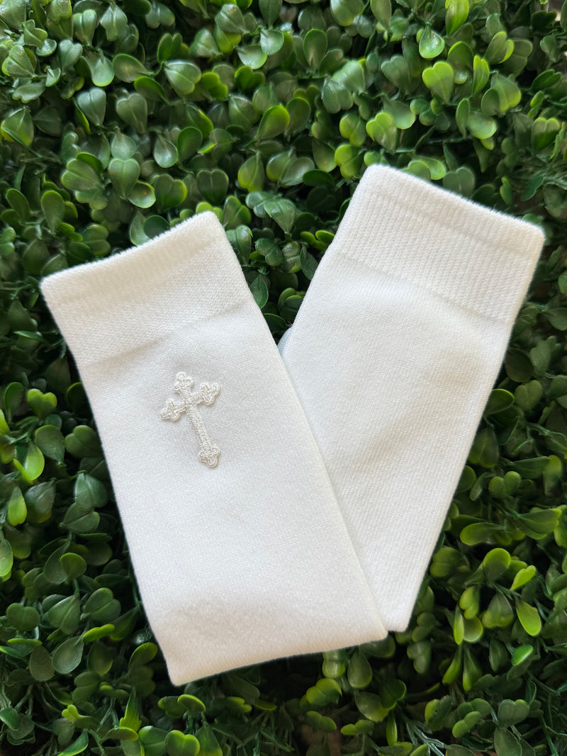 Boys’ Christening Knee High Socks