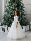 Teter Warm 3/4 Sleeve Lace Gown GS06