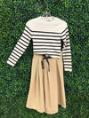 Mayoral Girls’ Stripe Sweater and Palazzo Pants Set 4014