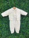 Piccolo Bacio Boys' Baptism Outfit with Jacket Salvatore