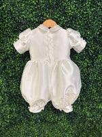 Piccolo Bacio Boys' Regal Lace Massimo Romper