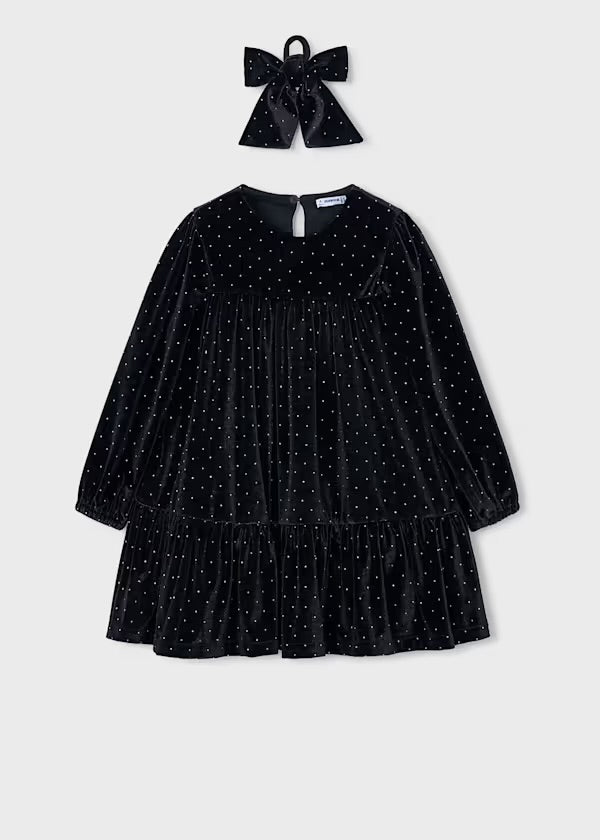 girls black velvet dress Mayoral Girls' Long Sleeve 2902 – Sara's Children's Boutique Colour:Beige summer midi dress Sexyshine Women's Cowl Neck this girls’ holiday dress