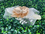 Accessories by Elena Floral Lace Bow Headband