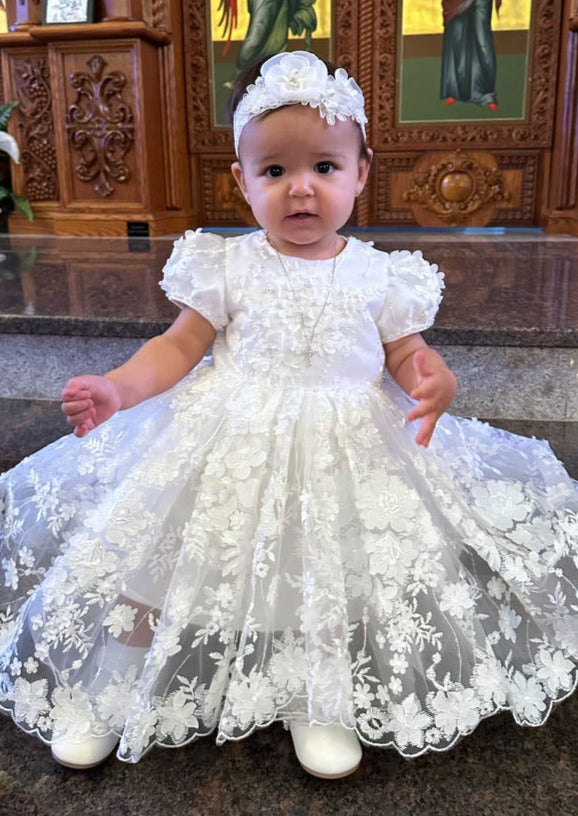 Baby Girl Dress New Lace Flower Girl Dress - Baptism, Christening, Or Wedding Party Dress For Kids Baby Girl Wedding Guest Dress Baby Girl Dress New Lace Flower Girl Dress - Baptism, Christening, Or Wedding Party Dress For Kids Baby Girl Wedding Guest Dress