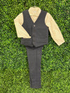 Mayoral Boys’ Navy 3 Piece Vest Set 4129