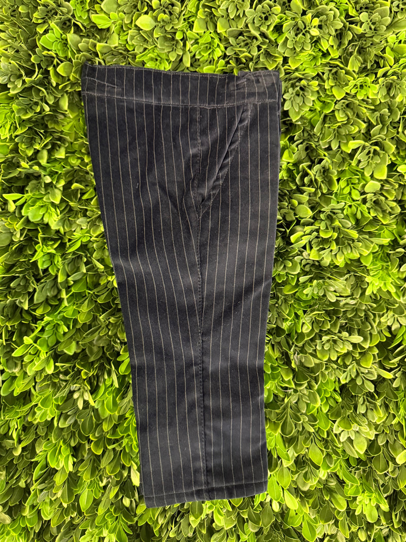 Bimbalo Boys’ Velvet Navy Pinstripe Five Piece Suit Set