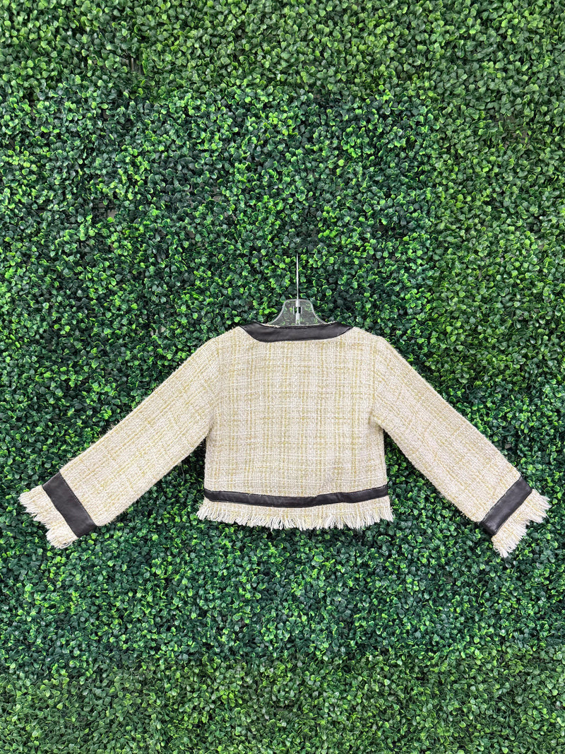 Oh La La Couture Girls’ Tweed Lady Jacket and Tutu Dress Set