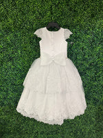 Nan & Jan Lace Tired Communion Dress - Amy