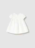Mayoral Girls’ White Velvet Dress - 2816