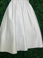 Joan Calabrese Satin Pearl embellished Communion Gown