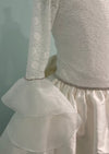 Christie Helene Custom Made Couture 3\4 Sleeve Stretch Lace Gown Georgina