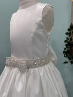 Nan & Jan Dutch Satin A-line Communion Gown - Julia