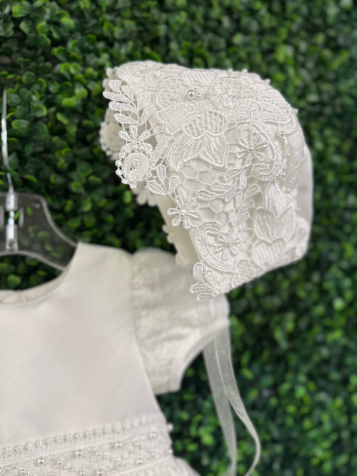 Princess Daliana Cap Sleeve Gown Lace Edge Float Dress 181498