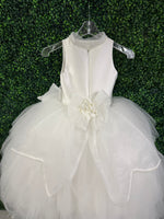 Piccolo Bacio Couture Mikado Tulle Tiered Gown Joan