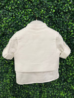 Michelina Bimbi 5 Piece Linen Shorts and Vest Outfit with Cap 7672