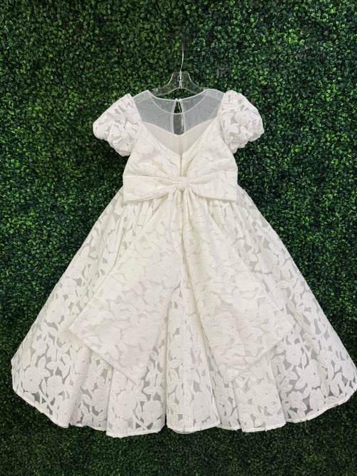 Princess Daliana Floral Lace Gown D24469