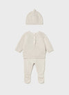 Mayoral Baby Neutral Knit Three Piece Outfit 2564