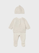 Mayoral Baby Neutral Knit Three Piece Outfit 2564