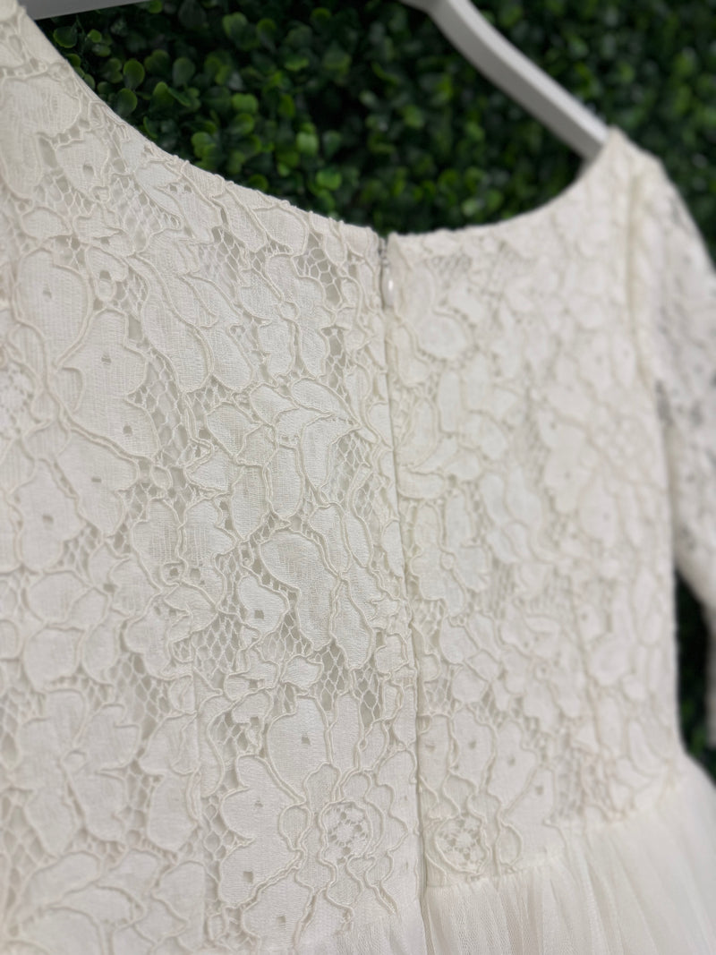 Teter Warm 3/4 Sleeve Lace Gown GS06