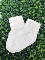 Boys’ Christening Ankle Socks