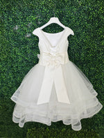 Michelina Bimbi Tiered Shimmer Gown J4213