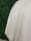 Nan & Jan Pearl and Lace Communion Gown - Luna