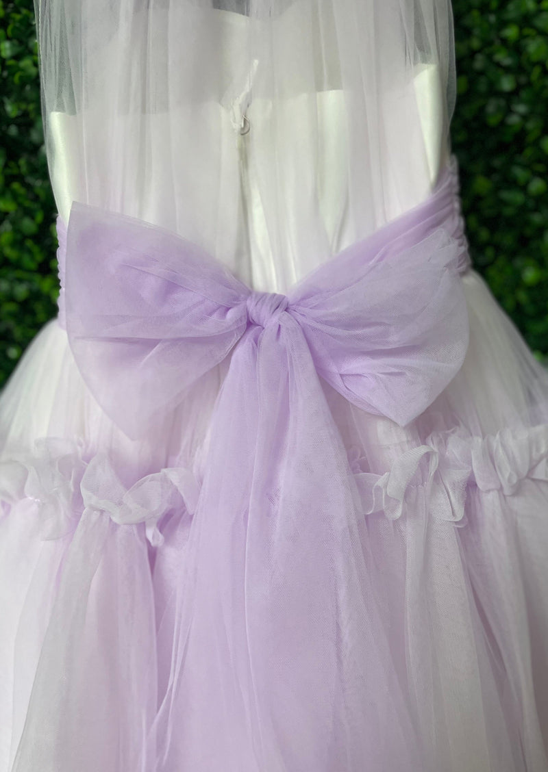 Michelina Bimbi Powder Lavender Party Dress