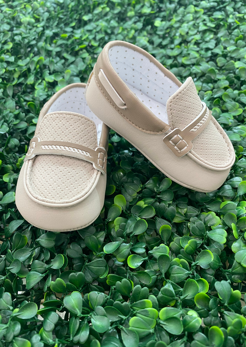 Mayoral Boys' Beige Boat Shoe