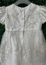 Christie Helene Loren Couture Metallic Gown