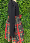 Abel & Lula Girls’ Marino Plaid Dress 5531