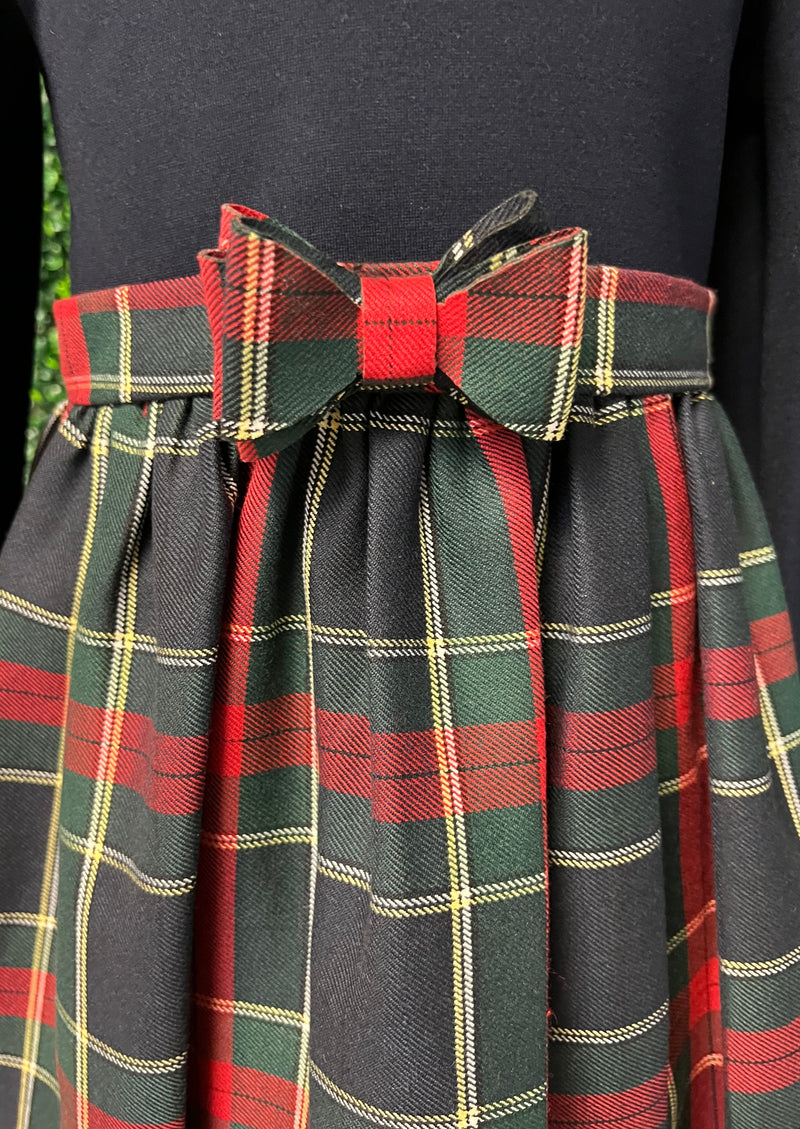 Abel & Lula Girls’ Marino Plaid Dress 5531
