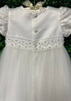 Princess Daliana Off White Short Sleeve Gown 18149U