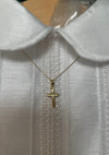 Sara’s 14K Gold Cross Necklace