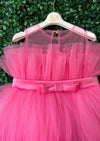 Tha Designs Pink Tulle Girls' Party Dress